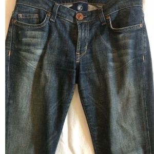 Immortality Couture Collection By Diana Tabeshi FEBE II Juno Indigo Size 30 Jean